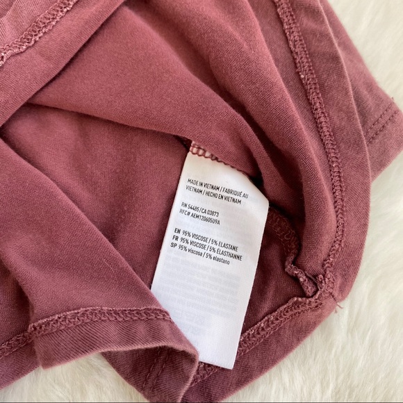 America eagle soft and sexy tie front swing top - Picture 6 of 8